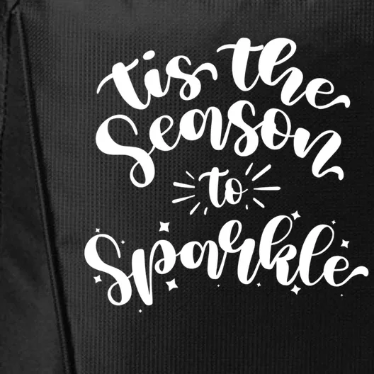 Tis The Season To Cute Christmas Vacation Saying Meaningful Gift City Backpack