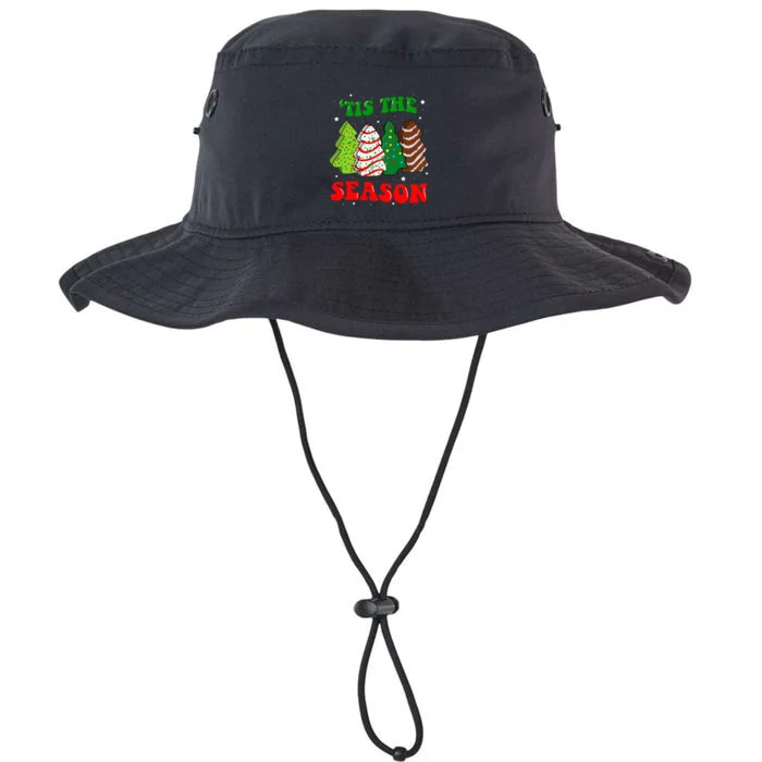 Tis' The Season Christmas Tree Cakes Debbie Groovy Legacy Cool Fit Booney Bucket Hat