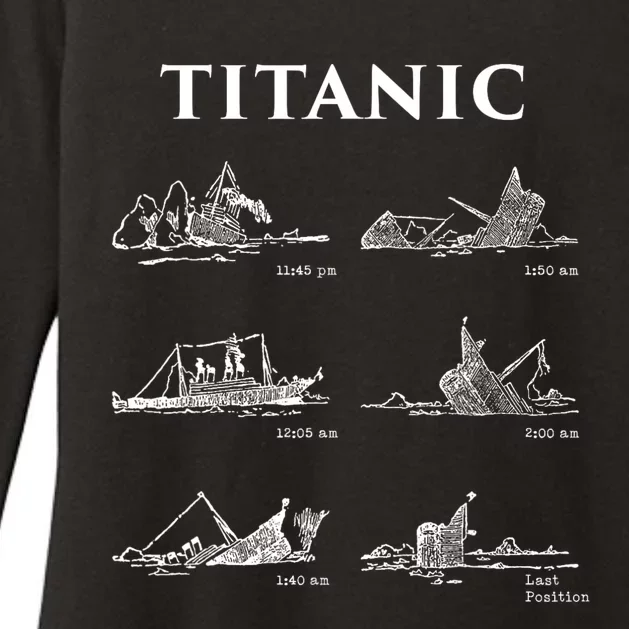 Titanic Titanic Sinking Titanic History Titanic Womens CVC Long Sleeve Shirt