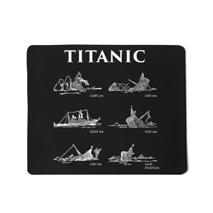 Titanic Titanic Sinking Titanic History Titanic Mousepad