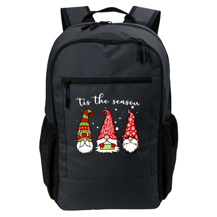 Tis The Season Gnome Christmas Holiday Daily Commute Backpack