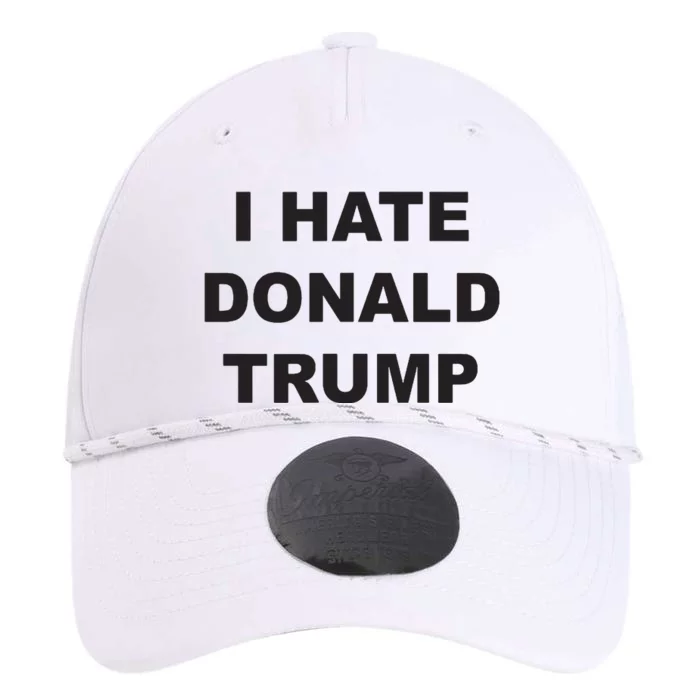 Top That Says I Hate Donald Trump Anti Trump Sucks Performance The Dyno Cap