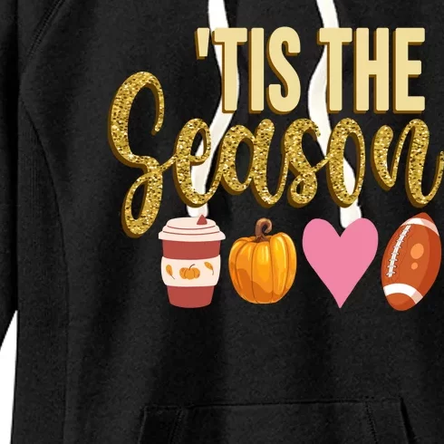 Tis The Season Fall Lover Cute Women's Fleece Hoodie