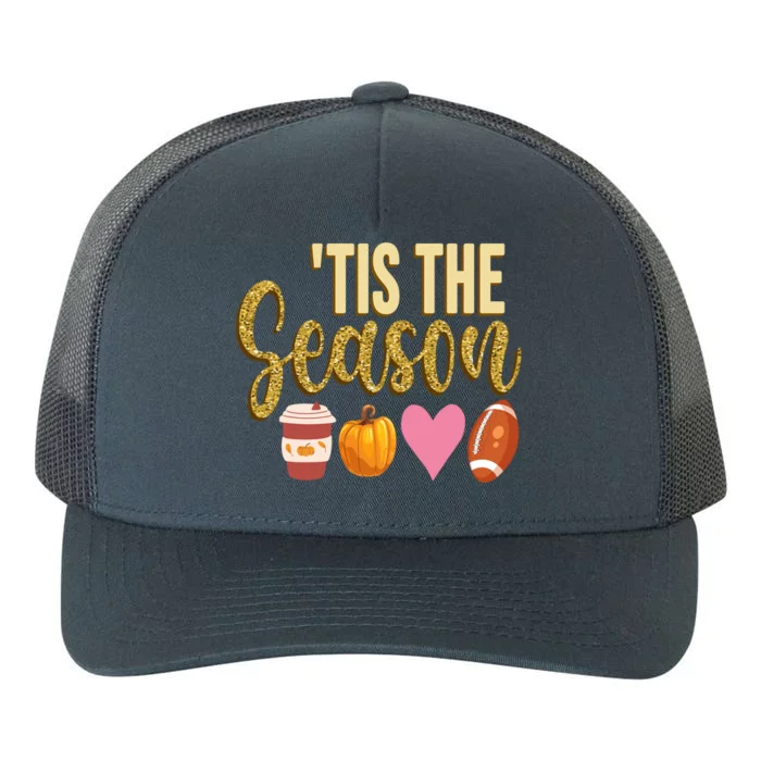 Tis The Season Fall Lover Cute Yupoong Adult 5-Panel Trucker Hat