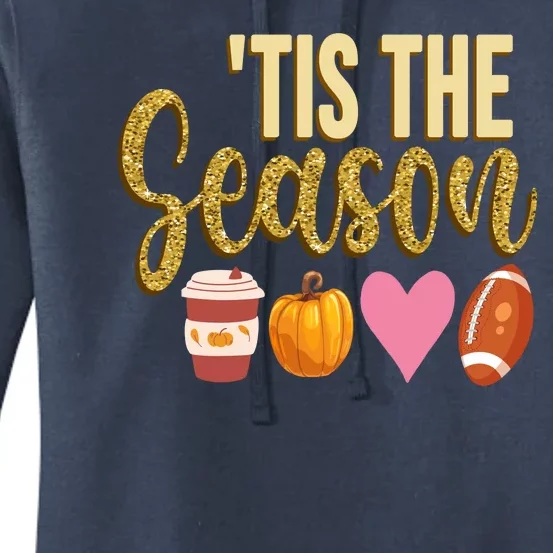 Tis The Season Fall Lover Cute Women's Pullover Hoodie