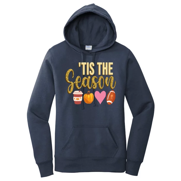 Tis The Season Fall Lover Cute Women's Pullover Hoodie