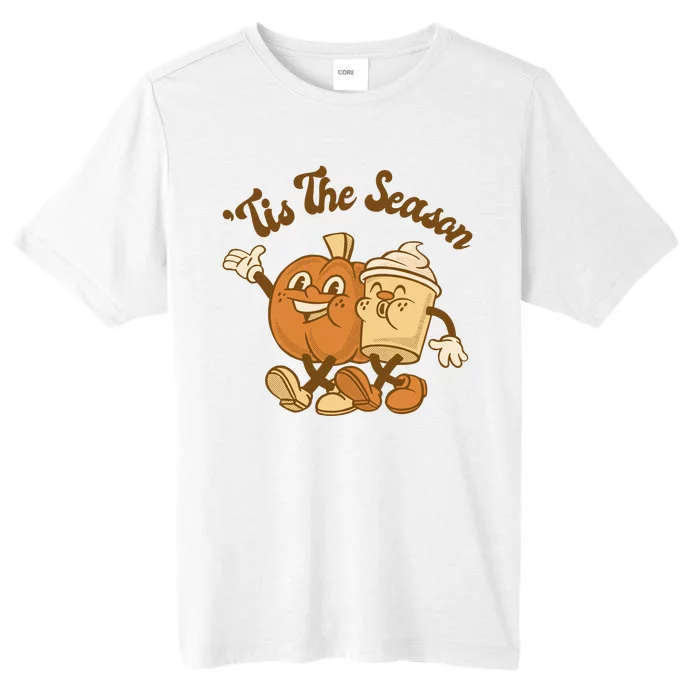 Tis The Season Pumpkin Latte Autumn ChromaSoft Performance T-Shirt