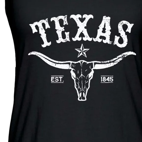 Texas Texas State Texas Gift Texas Ladies Essential Flowy Tank