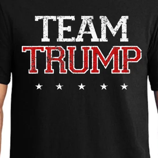 Team Trump Shirts Maga Trump Support Republican Pajama Set