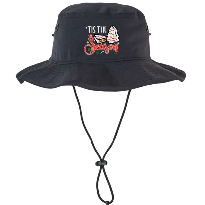 Tis The Season Christmas Cakes Retro Xmas Legacy Cool Fit Booney Bucket Hat