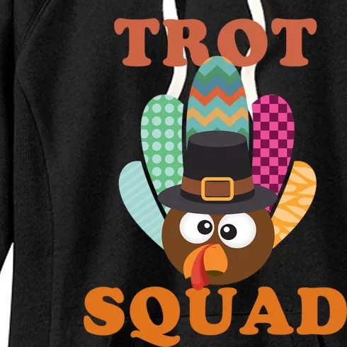 Turkey Trot Squad Gift Women's Fleece Hoodie