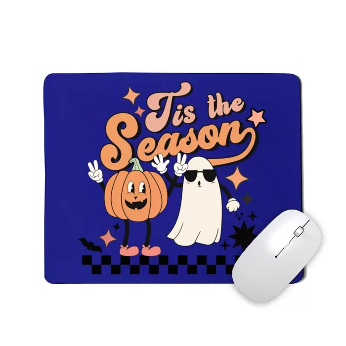 Tis The Season Halloween Ghost Pumpkin Spice Spooky Season Gift Mousepad