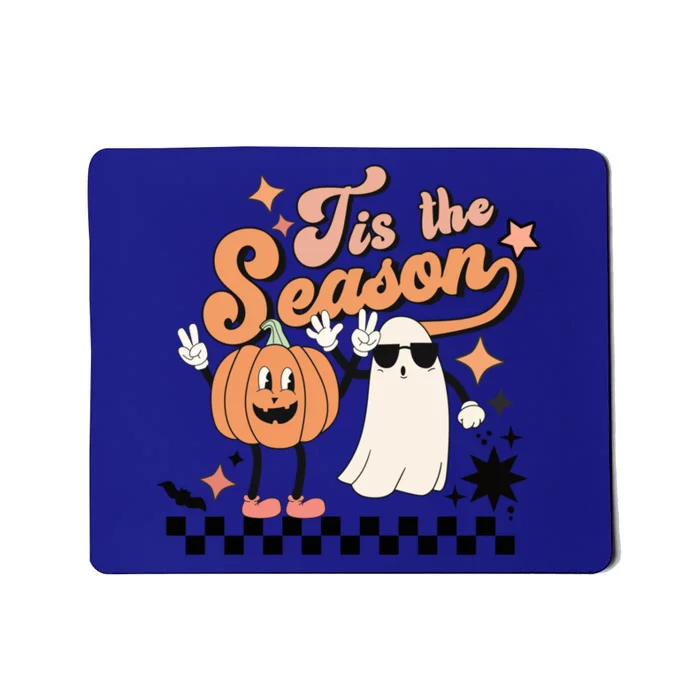 Tis The Season Halloween Ghost Pumpkin Spice Spooky Season Gift Mousepad