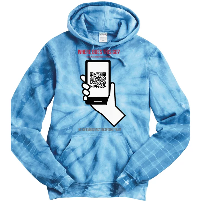 Tech Team Supporter Tie Dye Hoodie