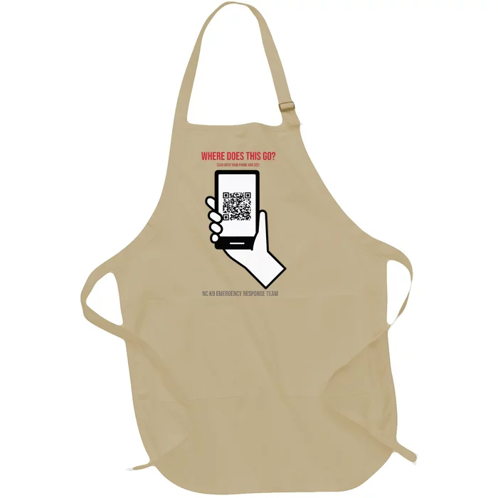 Tech Team Supporter Full-Length Apron With Pocket