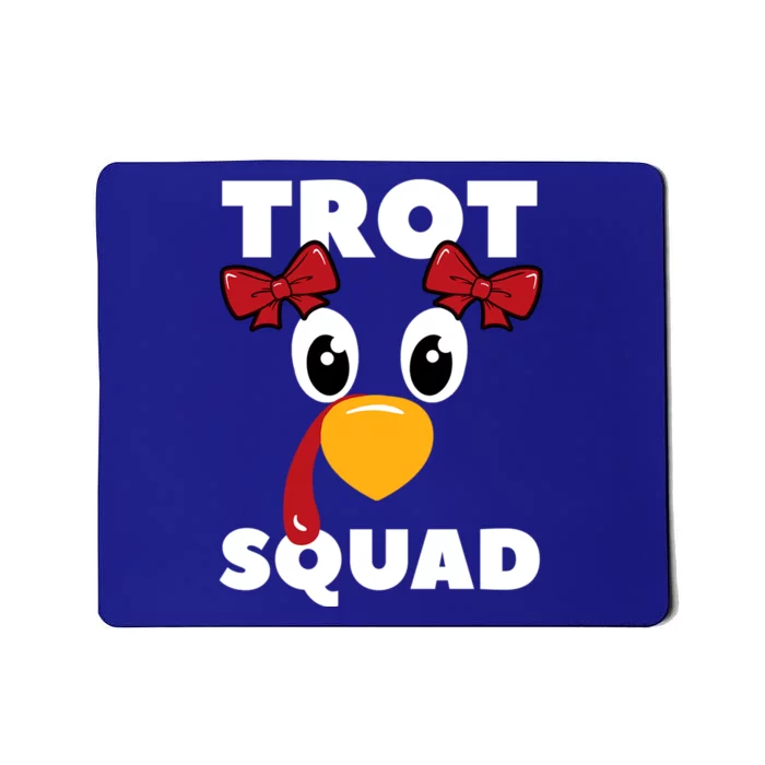 Turkey Trot Squad Thanksgiving Holiday Feast Harvest Gift Mousepad