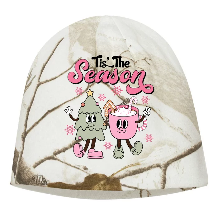 Tis The Season Christmas Jolly Cute Cozy Kati - Camo Knit Beanie