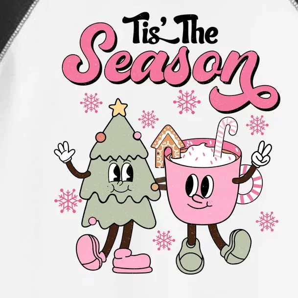 Tis The Season Christmas Jolly Cute Cozy Toddler Fine Jersey T-Shirt