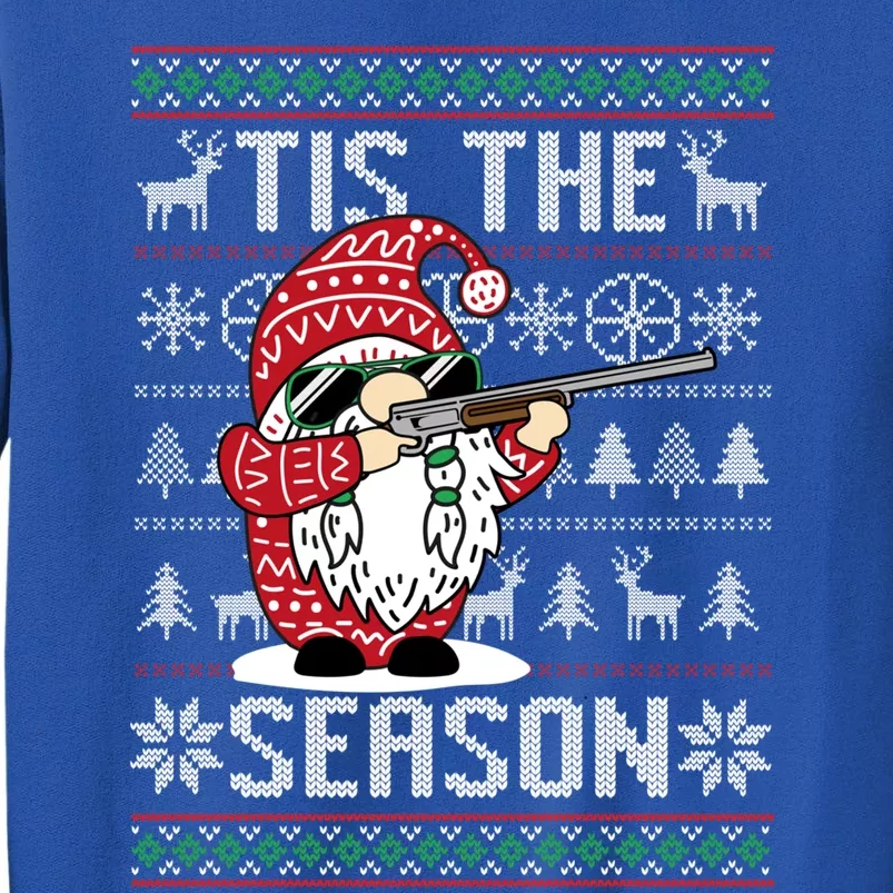 Tis The Season Deer Hunting Gnome Reindeer Christmas Hunter Gift Sweatshirt