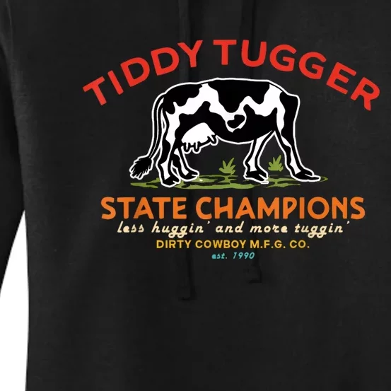 Tugger Tiddy State Champions Women's Pullover Hoodie