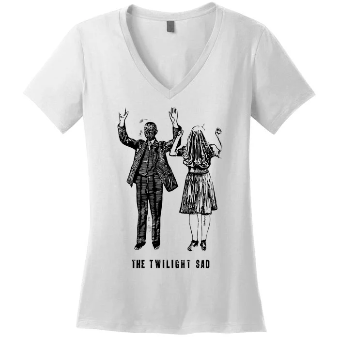 The Twilight Sad Nobody Wants To Be Here And Nobody Wants To Leave Women's V-Neck T-Shirt