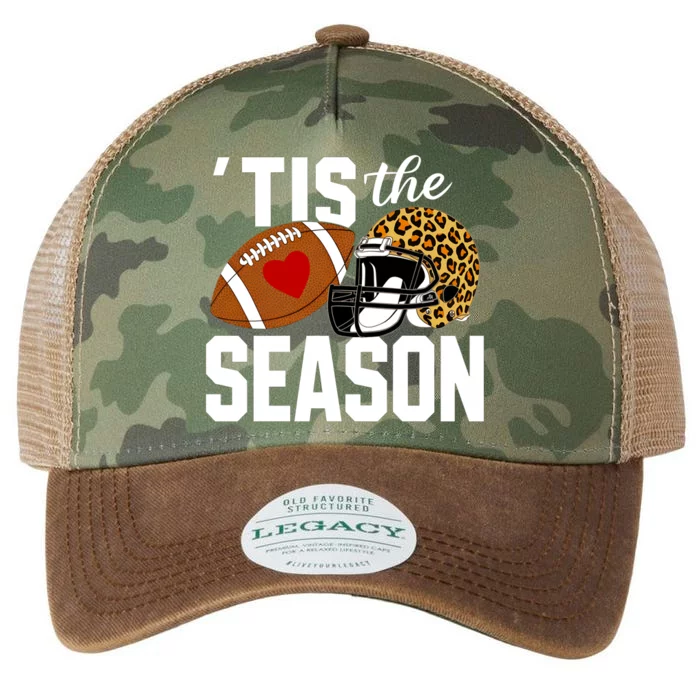 Tis The Season Football Graphic Legacy Tie Dye Trucker Hat