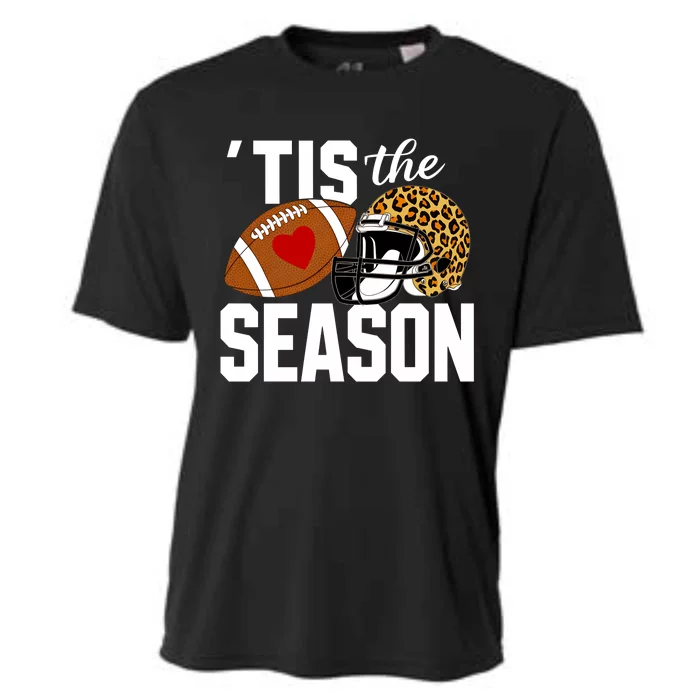 Tis The Season Football Graphic Cooling Performance Crew T-Shirt