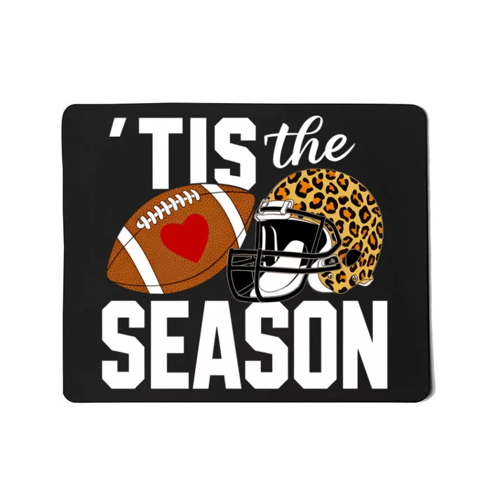 Tis The Season Football Graphic Mousepad