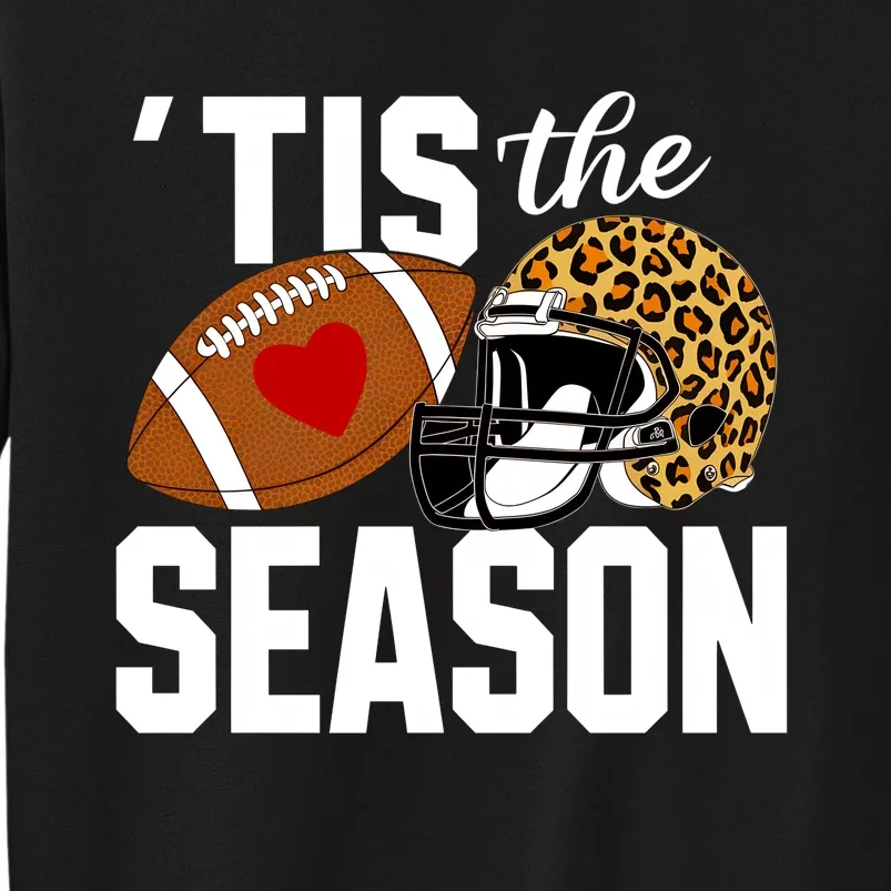 Tis The Season Football Graphic Tall Sweatshirt