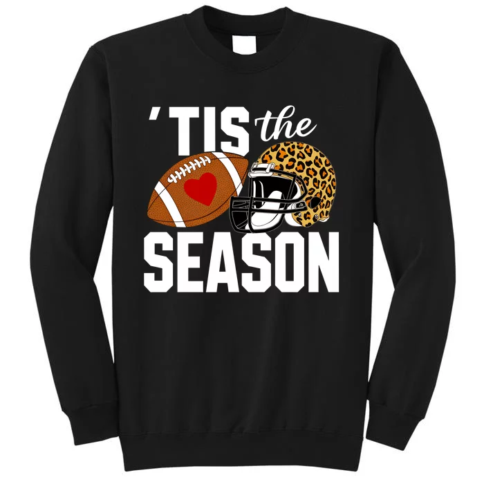 Tis The Season Football Graphic Tall Sweatshirt