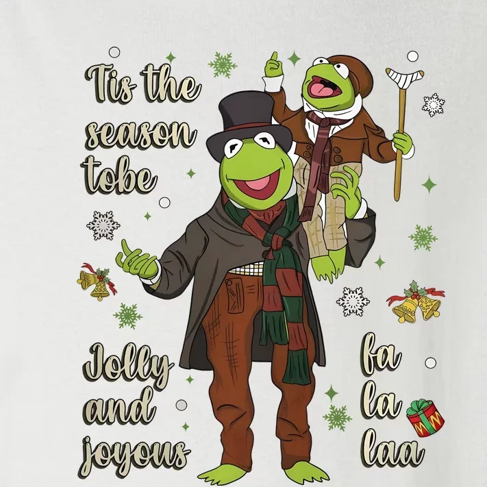 Tis The Season Tobe Jolly And Joyous The Muppet Christmas Carol Toddler Long Sleeve Shirt