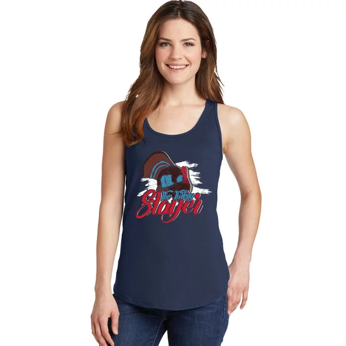 The Turkey Slayer American Hunting Ladies Essential Tank