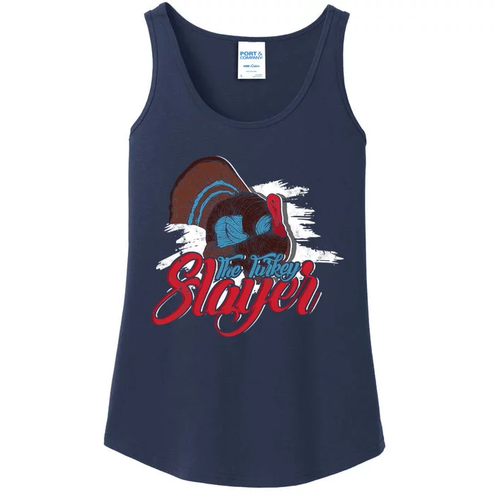 The Turkey Slayer American Hunting Ladies Essential Tank