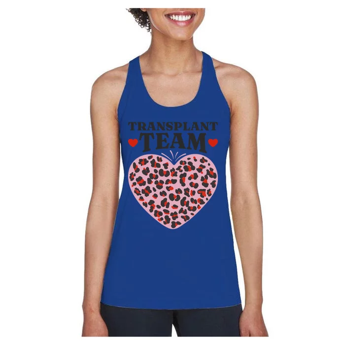 Transplant Team Squad Medical Organ Transplant Crew Gift Women's Racerback Tank