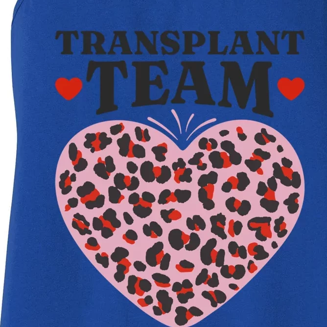 Transplant Team Squad Medical Organ Transplant Crew Gift Women's Racerback Tank