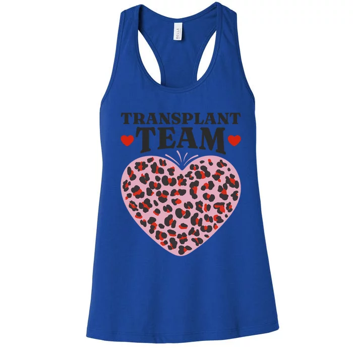 Transplant Team Squad Medical Organ Transplant Crew Gift Women's Racerback Tank