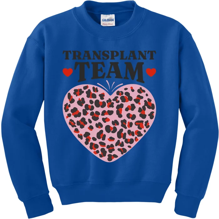 Transplant Team Squad Medical Organ Transplant Crew Gift Kids Sweatshirt