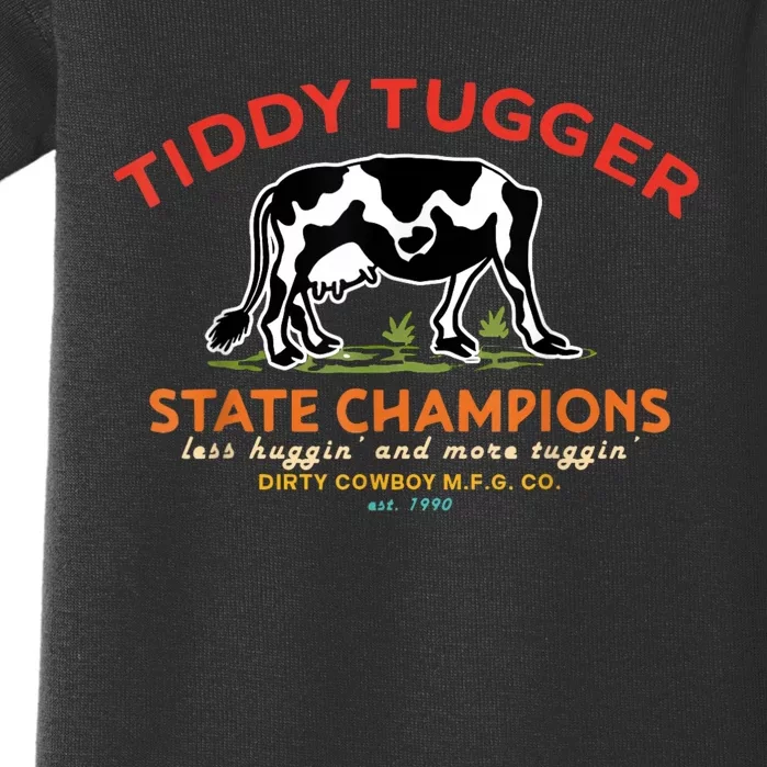 Tugger Tiddy State Champions Baby Bodysuit