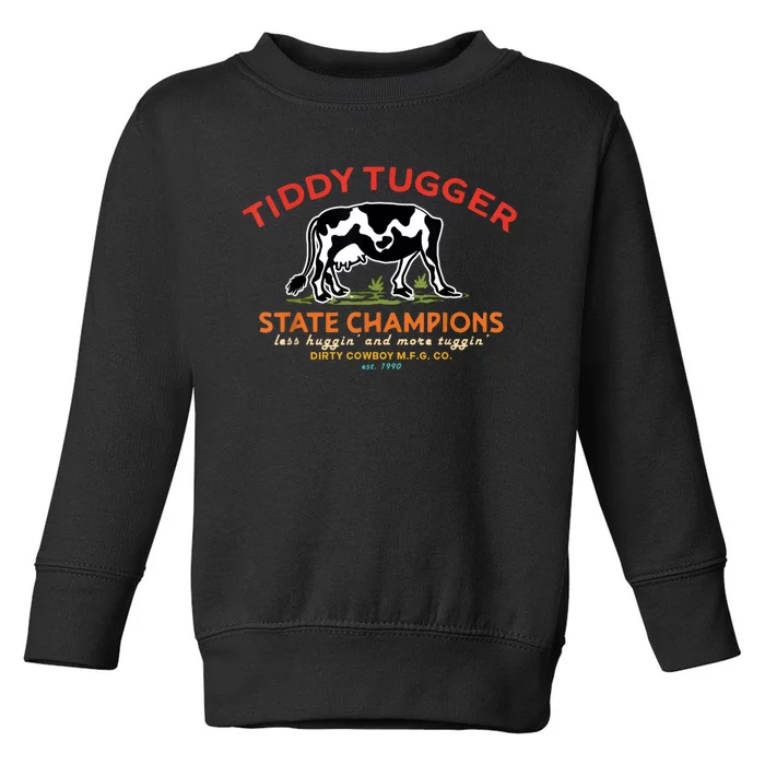 Tugger Tiddy State Champions Toddler Sweatshirt