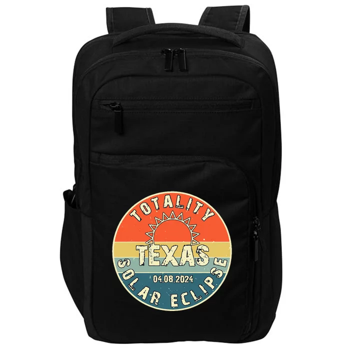 Totality Texas Solar Eclipse 2024 America Total Eclipse Impact Tech Backpack