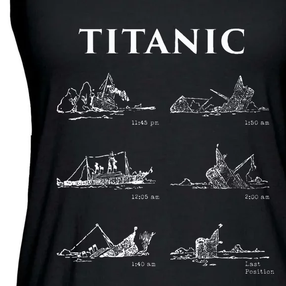 Titanic Titanic Sinking Titanic History Titanic Ladies Essential Flowy Tank