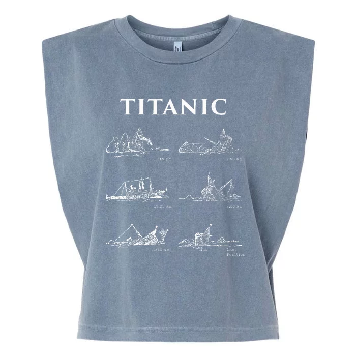 Titanic Titanic Sinking Titanic History Titanic Garment-Dyed Women's Muscle Tee