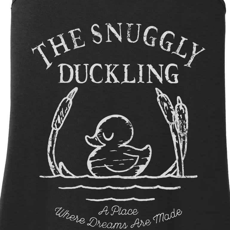 Tangled The Snuggly Duckling Where Dreams Are Made Ladies Essential Tank