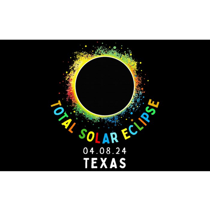 Texas Total Solar Eclipse Totality April 8 2024 Bumper Sticker