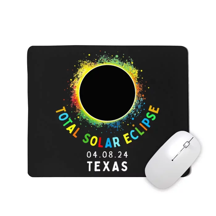 Texas Total Solar Eclipse Totality April 8 2024 Mousepad