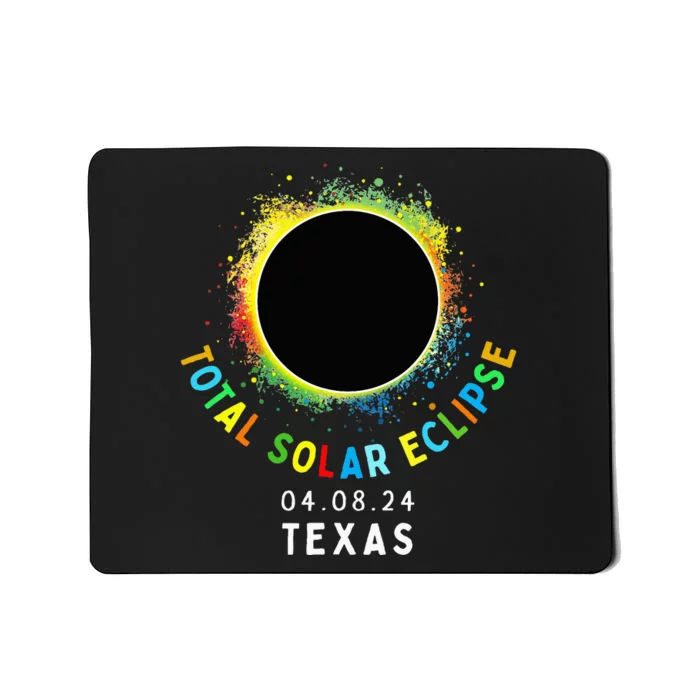 Texas Total Solar Eclipse Totality April 8 2024 Mousepad