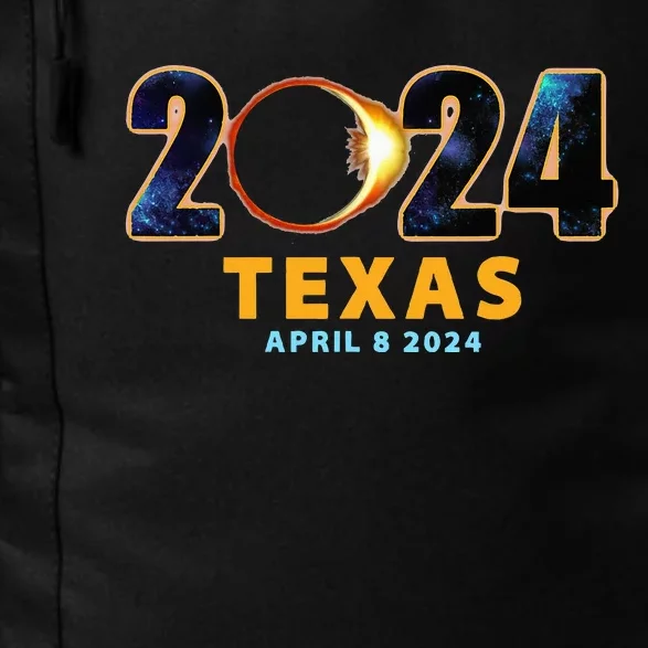 Texas Total Solar Eclipse 2024 Daily Commute Backpack