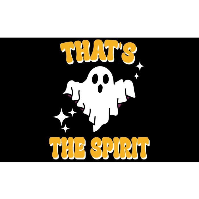 Thats The Spirit Funny Halloween Ghost Bumper Sticker