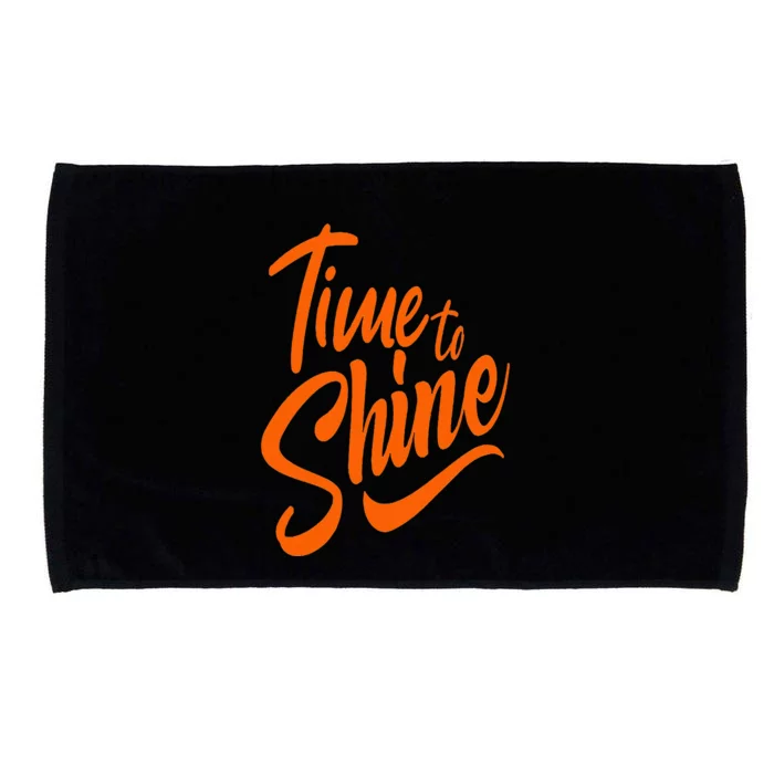 Time To Shine Microfiber Hand Towel