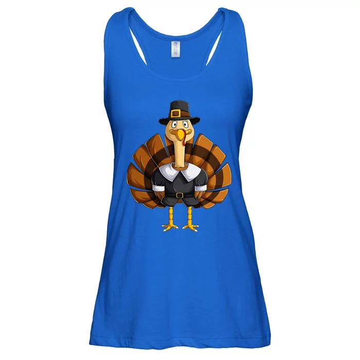 Tis The Season Fall Pumpkin Spice Football Thanksgiving Cool Ladies Essential Flowy Tank